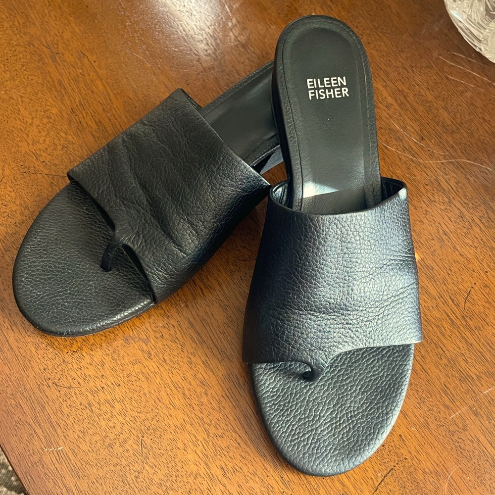 Eileen Fisher slide sandals